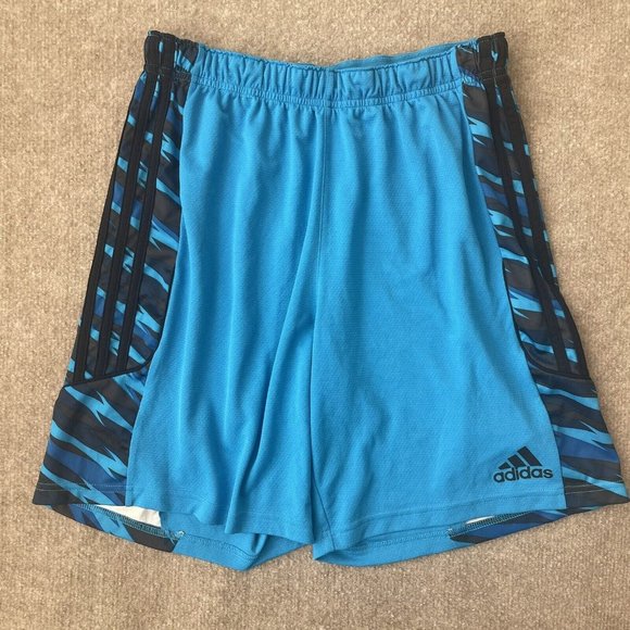 adidas Other - Adidas Shorts Mens Medium Blue Athletic Basketball Active Workout Climalite